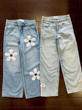 2 Pairs - Abercrombie Girls - 9/10 Trendy Jeans
